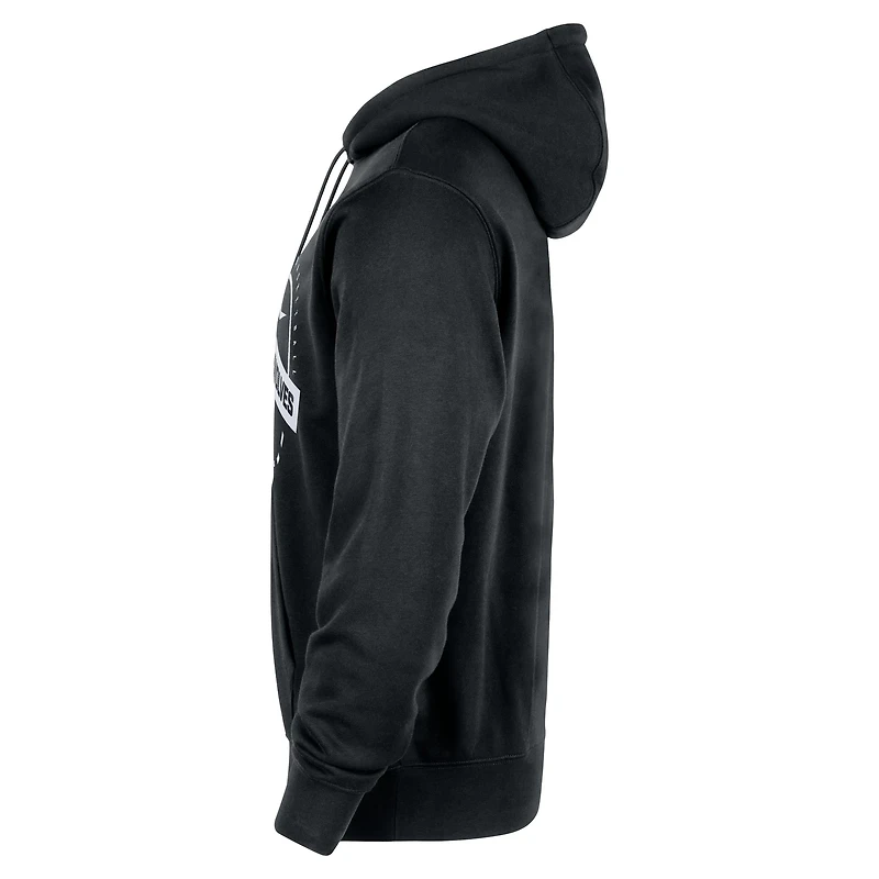 Men's Nike Black Minnesota Timberwolves 2025/26 Authentic Practice Club Pullover Hoodie