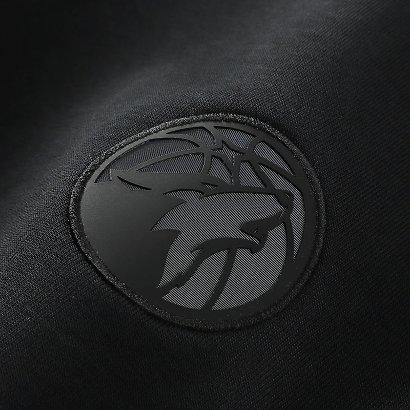 Sweat-shirt Nike noir authentique des Minnesota Timberwolves pour homme, modèle Standard Issue Travel Dri-FIT