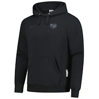 Men's Nike  Black Minnesota Timberwolves Authentic Travel Standard Issue Dri-Fit Hoodie