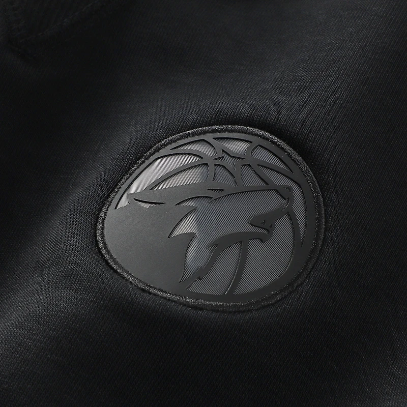 Sweat à capuche Nike noir authentique des Timberwolves du Minnesota pour homme