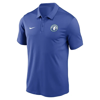 Men's Nike Blue Minnesota Timberwolves Dri-FIT Victory Solid Polo