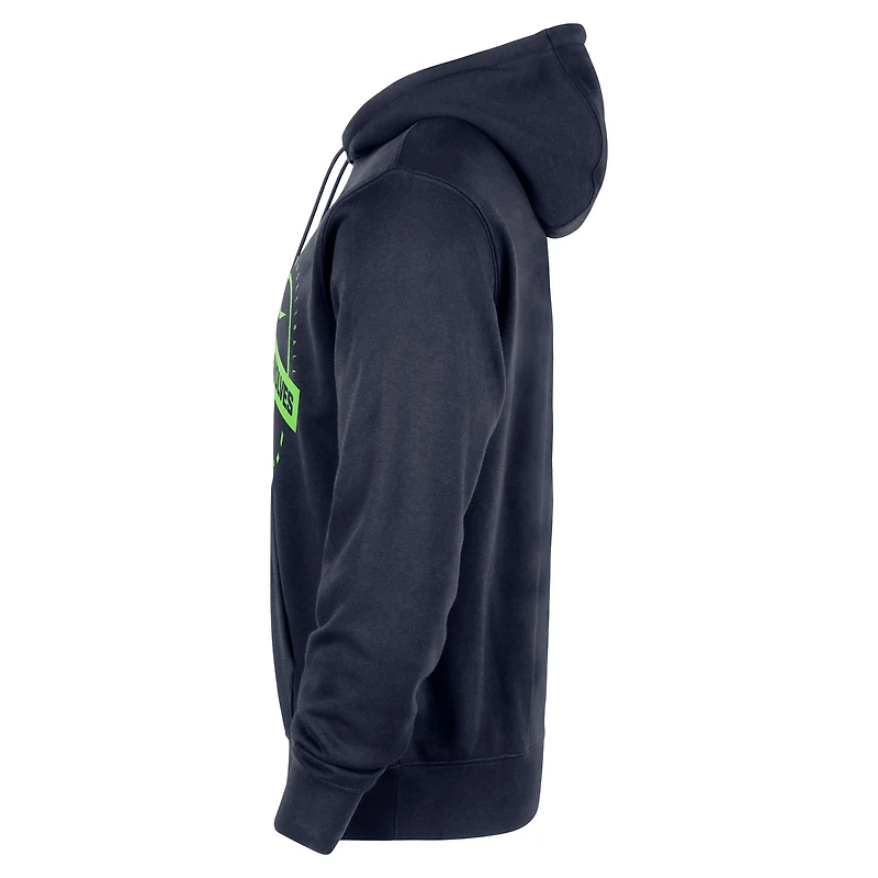 Men's Nike Black Minnesota Timberwolves 2025/26 Authentic Practice Club Pullover Hoodie