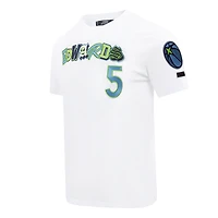 T-shirt blanc Pro Standard Anthony Edwards City Ransom des Minnesota Timberwolves pour homme