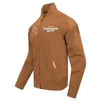 Veste zippée complète Pro Standard Brown Minnesota Timberwolves Paint The City pour homme