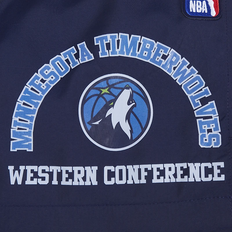 Men's Pro Standard Navy Minnesota Timberwolves Area Code Shorts