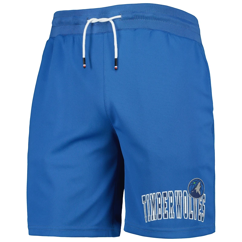 Tommy Jeans Homme Minnesota Timberwolves Mike Mesh Basketball Short Bleu