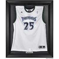 Vitrine de présentation du maillot avec logo de l'équipe des Minnesota Timberwolves (2008-2017) encadré noir