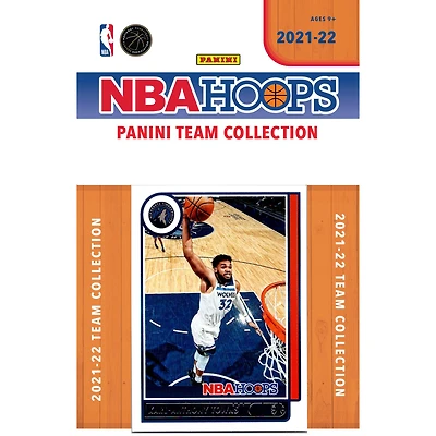 Panini America Minnesota Timberwolves Équipe officielle 2021/22 - Jeu de cartes à collectionner