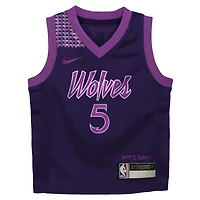 Preschool Nike Anthony Edwards Purple Minnesota Timberwolves 2025/26 City Edition Swingman Jersey