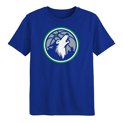 Preschool Outerstuff  Navy Minnesota Timberwolves Primary Logo T-Shirt
