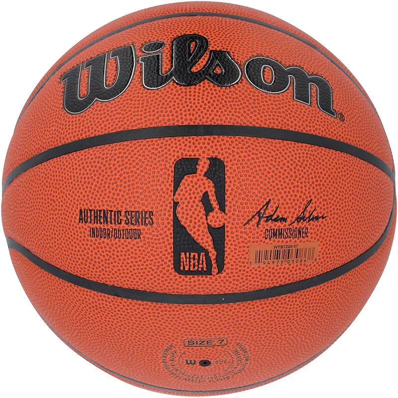 Stephon Marbury Minnesota Timberwolves Autographed Wilson Authentic Series Indoor/Outdoor Basketball with "Starbury" Inscription