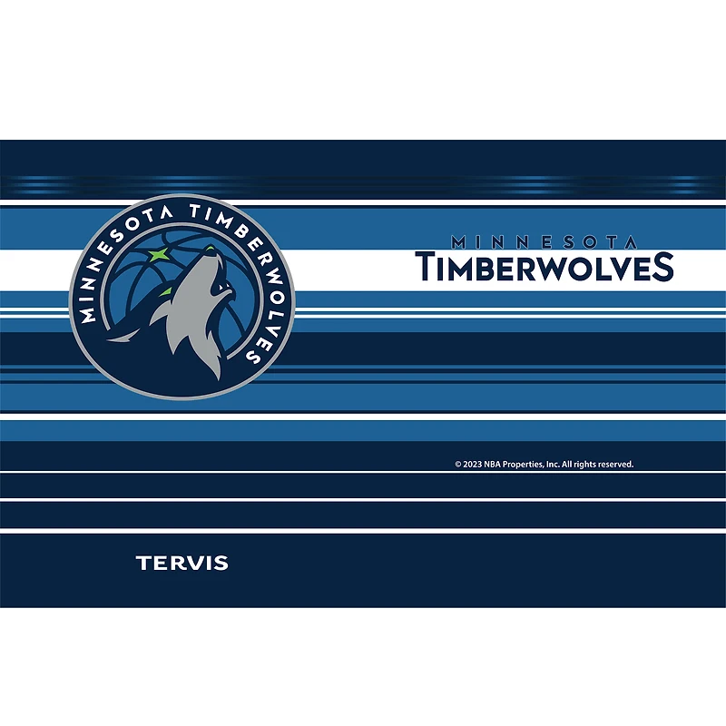 Tervis Minnesota Timberwolves 30oz. Gobelet à rayures Hype