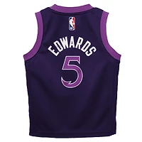 Maillot Swingman Nike Anthony Edwards violet Minnesota Timberwolves édition City 2025/26 pour tout-petit