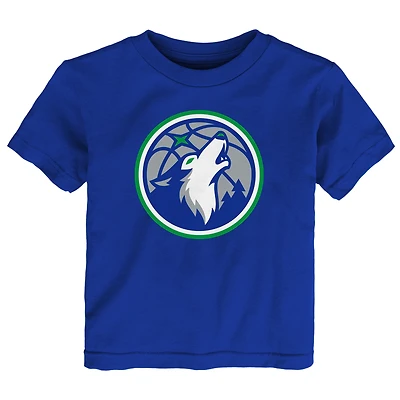 T-shirt Outerstuff bleu marine avec logo principal des Minnesota Timberwolves pour tout-petit