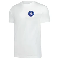 T-shirt unisexe blanc FISLL avec logo Burst des Minnesota Timberwolves