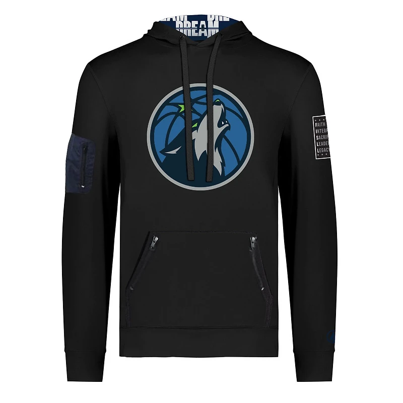 Unisex FISLL x Black History Collection  Minnesota Timberwolves Pullover Hoodie