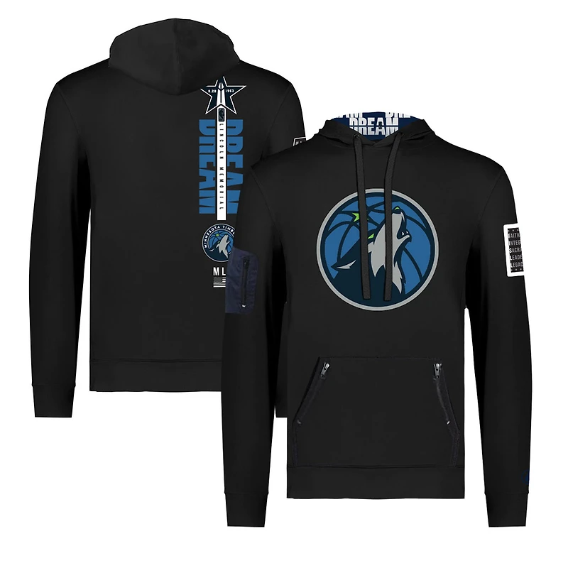 Unisex FISLL x Black History Collection Minnesota Timberwolves Pullover Hoodie