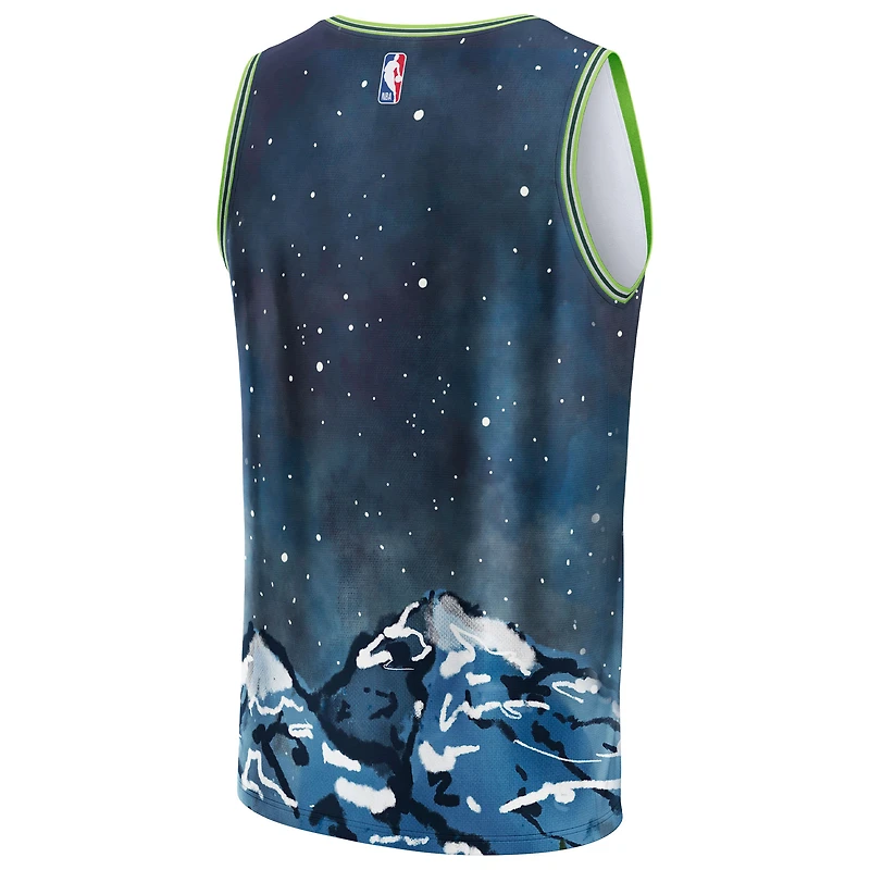 Maillot unisexe NBA & KidSuper Studios by Fanatics bleu Minnesota Timberwolves Hometown