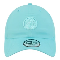 Casquette unisexe New Era turquoise Minnesota Timberwolves Color Pack Ripstop classique décontractée ajustable