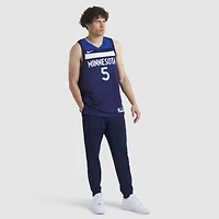 Unisex Nike Anthony Edwards Navy Minnesota Timberwolves Swingman Jersey - Icon Edition