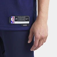 Unisex Nike Anthony Edwards Navy Minnesota Timberwolves Swingman Jersey - Icon Edition