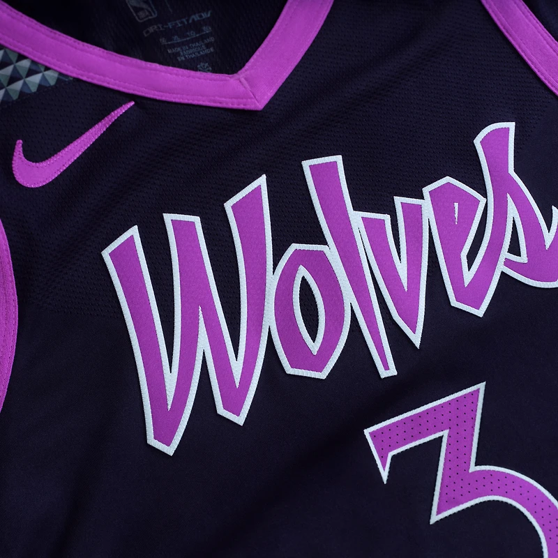 Unisex Nike Anthony Edwards Purple Minnesota Timberwolves 2025/26 Authentic Jersey - City Edition