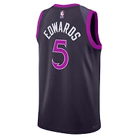 Unisex Nike Anthony Edwards Purple Minnesota Timberwolves 2025/26 Swingman Jersey - City Edition