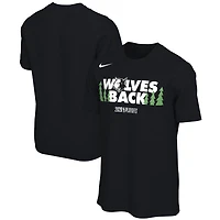 Unisex Nike Black Minnesota Timberwolves 2026 NBA Playoffs Mantra T-Shirt