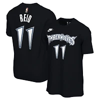 T-shirt Nike unisexe Naz Reid noir avec nom et numéro des Minnesota Timberwolves - Édition classique