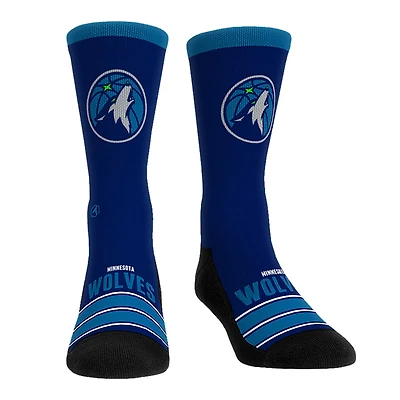 Unisex Rock Em Socks Minnesota Timberwolves Gametime Stripe Crew