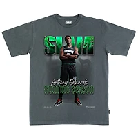 Unisex SLAM Anthony Edwards Charcoal Minnesota Timberwolves Cover T-Shirt