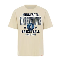 Unisex Sportiqe  Cream Minnesota Timberwolves Duke Premium T-Shirt