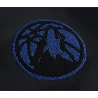 Unisex Stadium Essentials Black Minnesota Timberwolves Club Level Chenille Sweatshirt