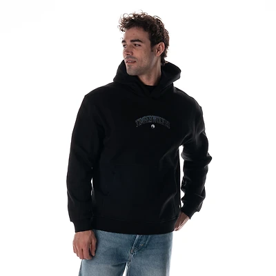 Sweat à capuche unisexe The Wild Collective noir Minnesota Timberwolves Splatter Premium