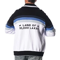 Pull-over unisexe à fermeture éclair intégrale Minnesota Timberwolves 2024/25 City Edition de The Wild Collective, couleur crème