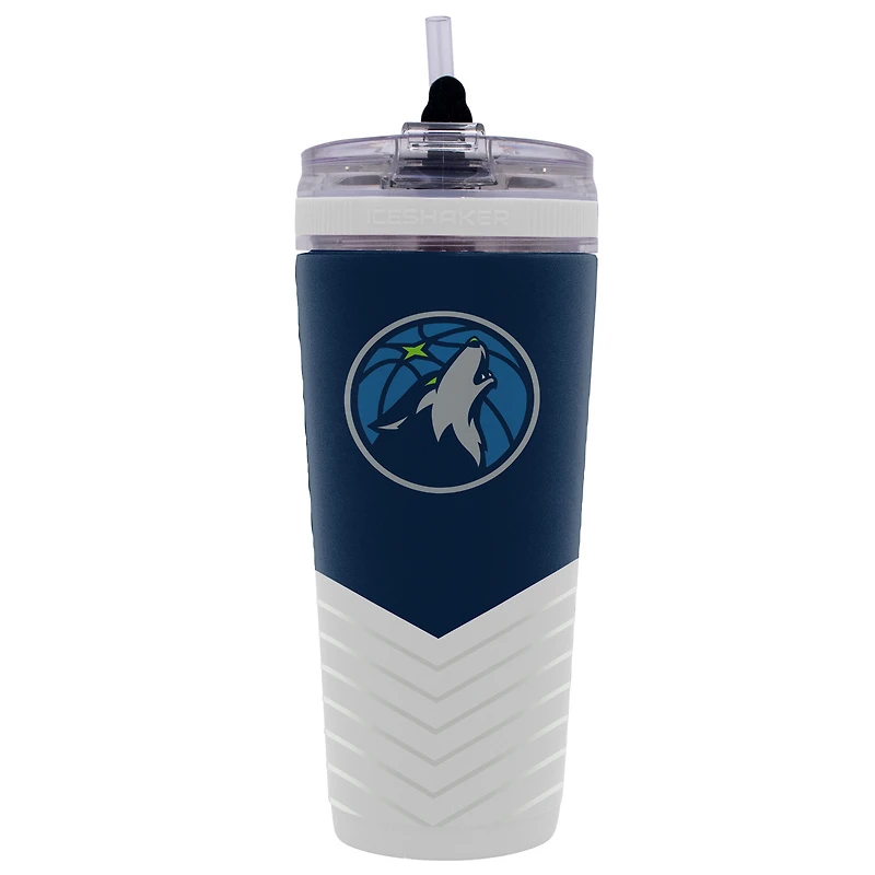 WinCraft Minnesota Timberwolves 26oz 4D Flex Ice Shaker Bottle