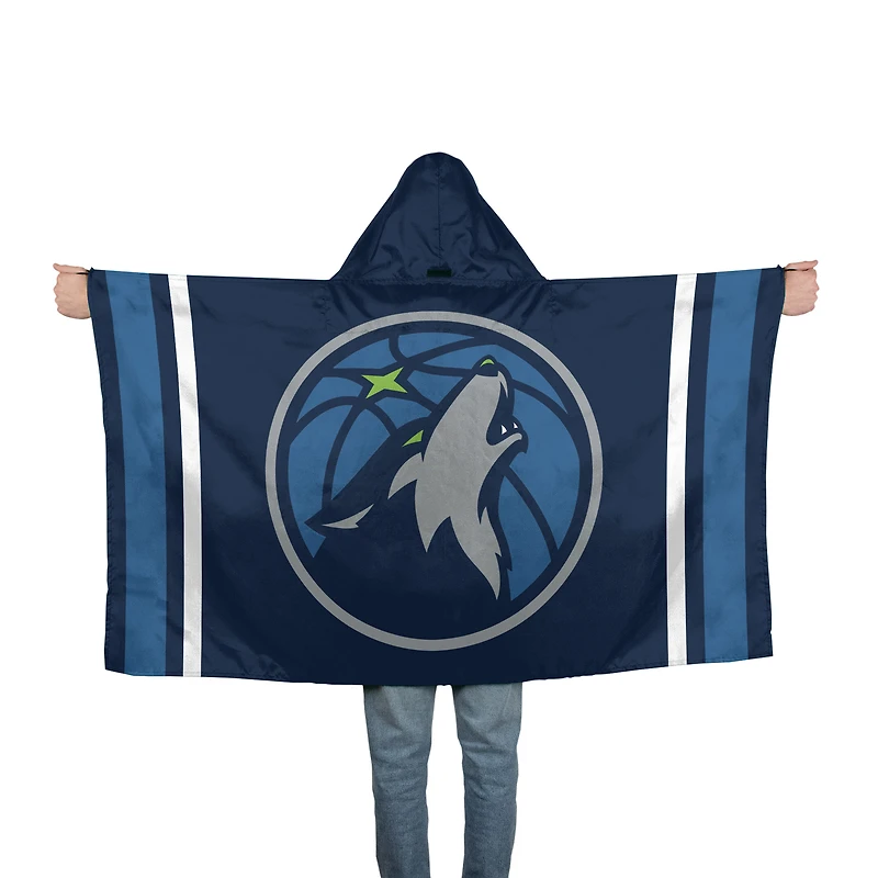 WinCraft Minnesota Timberwolves Drapeau à capuche 3' x 5'