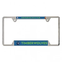 WinCraft  Minnesota Timberwolves Chrome Plated Metal License Plate Frame