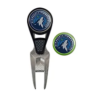 WinCraft Minnesota Timberwolves CVX Repair Tool & Ball Markers Set