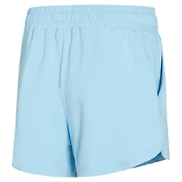 Women's Concepts Sport  Light Blue Minnesota Timberwolves Elevation Tri-Blend Long Sleeve Top & Shorts Set