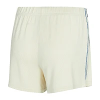 Women's Concepts Sport Cream Minnesota Timberwolves Kaki Hacci Knit Long Sleeve Top & Shorts Set