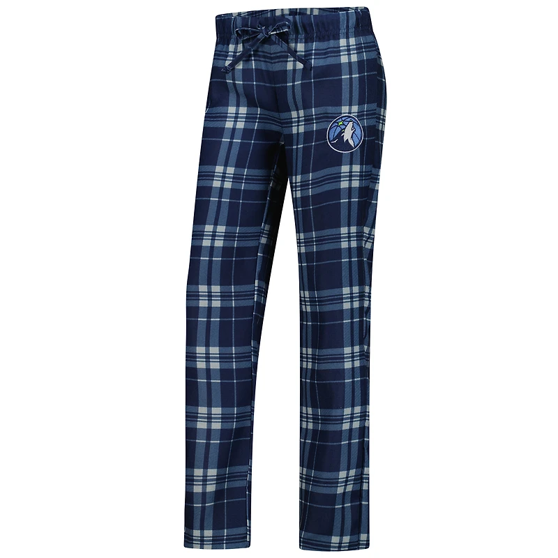 Ensemble débardeur et pantalon pour femme Concepts Sport Navy Minnesota Timberwolves Regulate