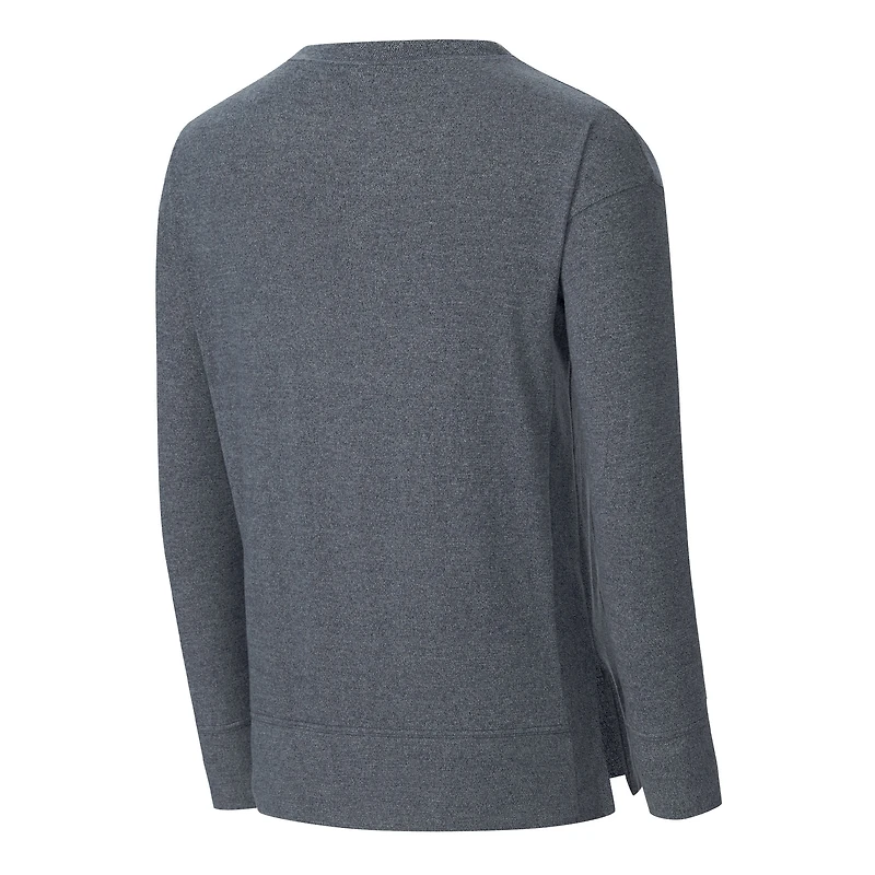 T-shirt à manches longues en jersey Rigor bleu marine pour femme Concepts Sport des Minnesota Timberwolves