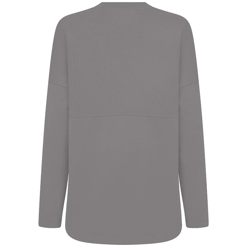 Sweat-shirt gris Beaudry pour femme des Timberwolves du Minnesota Levelwear