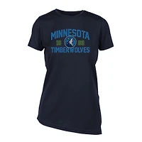 Women's Levelwear Navy Minnesota Timberwolves Birch T-Shirt