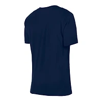 Women's New Era Navy Minnesota Timberwolves Glam Game Flower T-Shirt