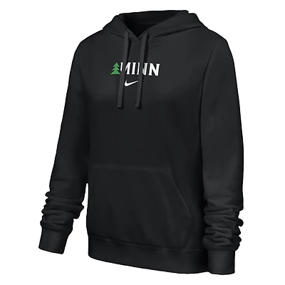 Women's Nike Black Minnesota Timberwolves Club Fleece Hoodie