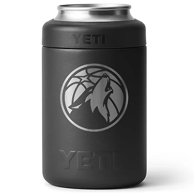 Glacière YETI noire des Minnesota Timberwolves (340 ml) Rambler Colster