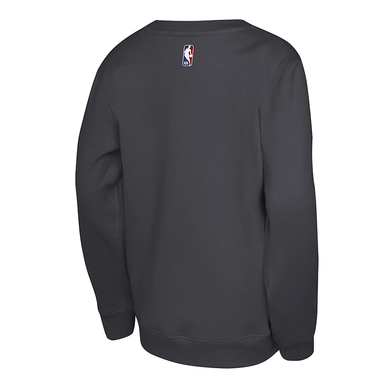 Sweat-shirt Jordan Brand gris pour jeunes Minnesota Timberwolves Courtside Statement Edition