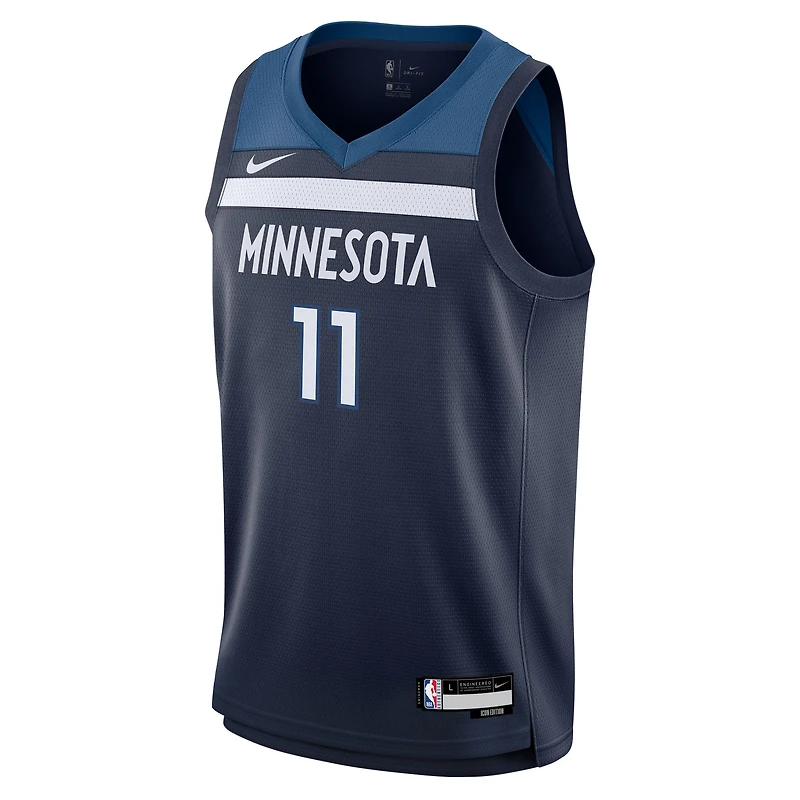 Youth Nike Naz Reid Navy Minnesota Timberwolves Swingman Jersey - Icon Edition